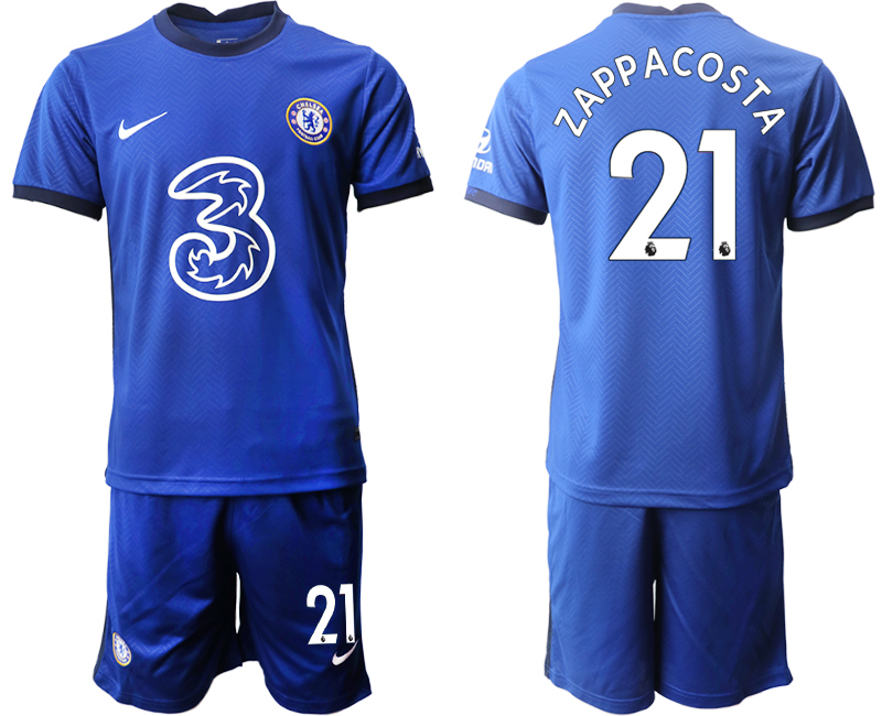 Men 2020-2021 club Chelsea home #21 blue Soccer Jerseys->chelsea jersey->Soccer Club Jersey